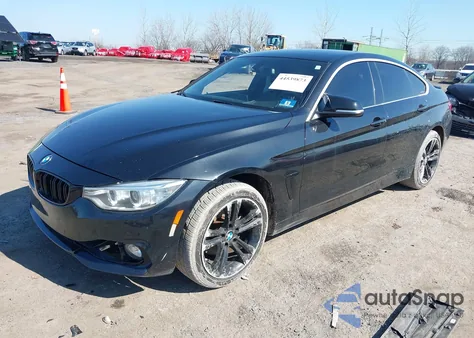 2017 BMW 430I Gran Coupe xDrive z USA, uszkodzony, nr VIN WBA4F9C58HG792362